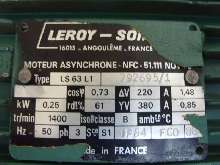 Getriebemotor LEROY SOMER Typ: YR.60.HO.V6.G Bilder auf Industry-Pilot